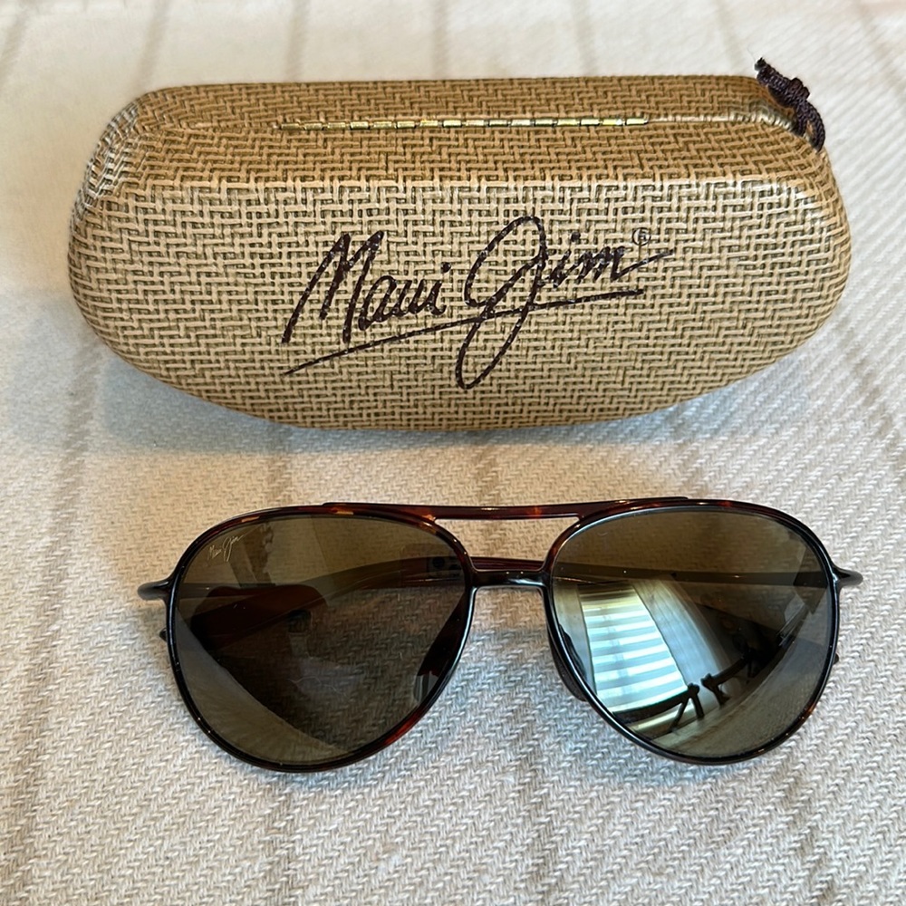 Men’s Maui Jim sport polarized sunglasses.